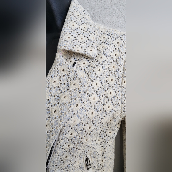 Anthropologie Eyelet Blazer - Picture 8 of 9